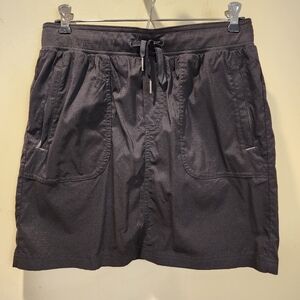 L.L. Bean Dark Gray Casual Skort  Skirt Size S